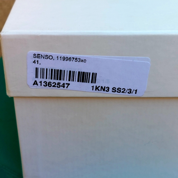 Senso black suede octagonal-heeled laced gladiatior sandal, EU41, NWT - Picture 16 of 16